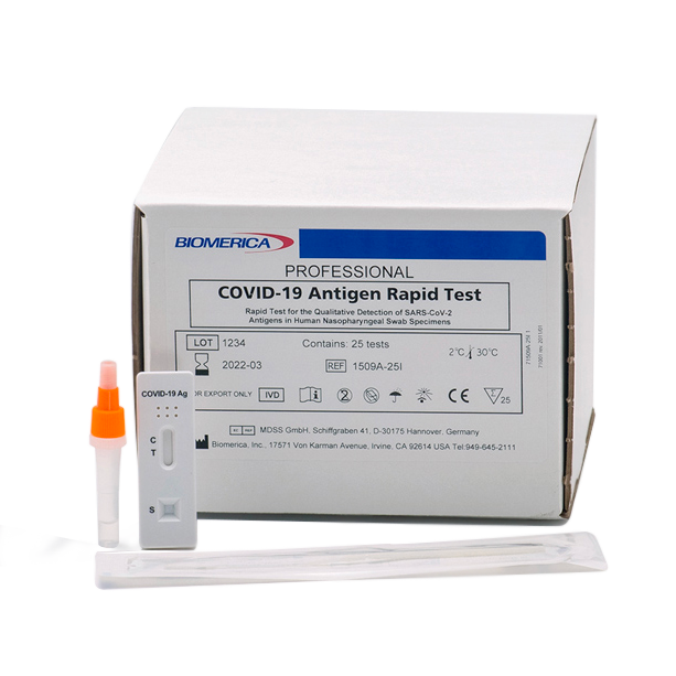 COVID-19 Antigen Rapid Test (Swab) - Biomerica